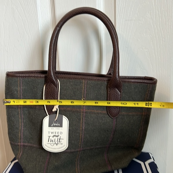 NWT Joules Carey Tweed Handbag - Picture 5 of 6